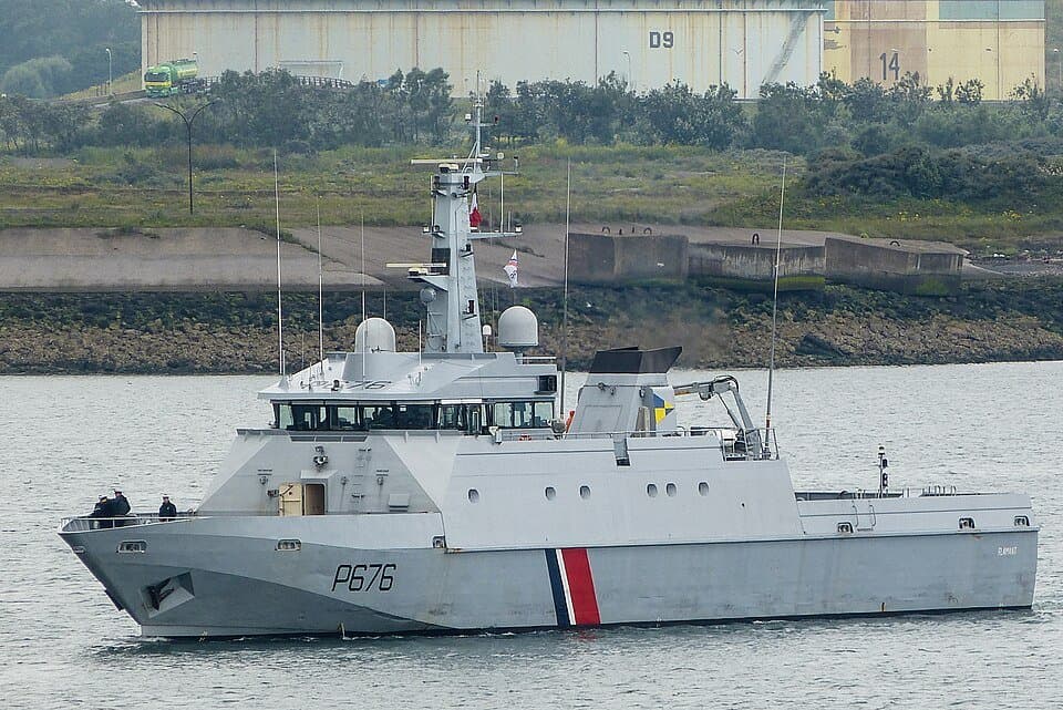 Flamant-class patrol vessel — licensed reference photograph