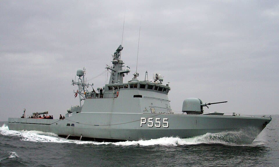 Flyvefisken class, HDMS Støren (P555), reference photograph — licensed equipment photograph