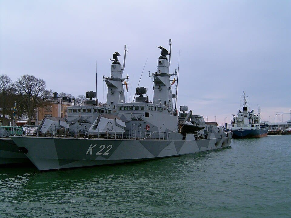 Göteborg-class corvette — licensed reference photograph