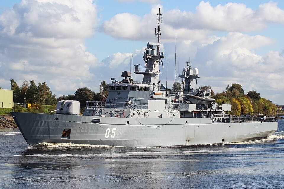Hämeenmaa-class minelayer — licensed reference photograph