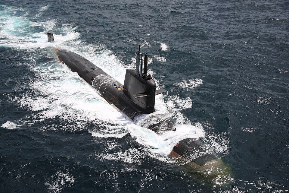 Kalvari-class submarine (2015) — licensed reference photograph