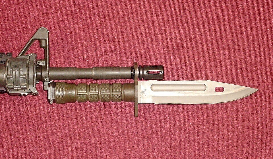 M9 bayonet — licensed reference photograph