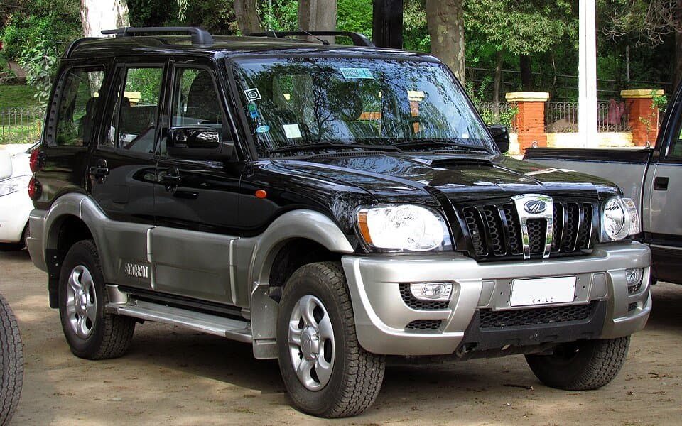 Mahindra Scorpio — licensed reference photograph