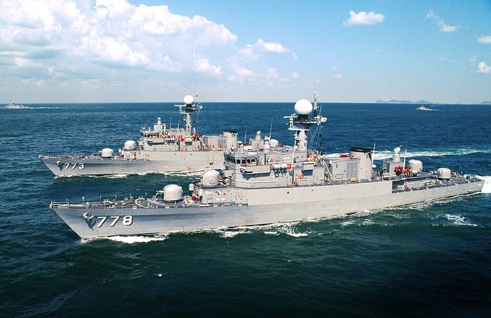 Pohang-class corvette — licensed reference photograph