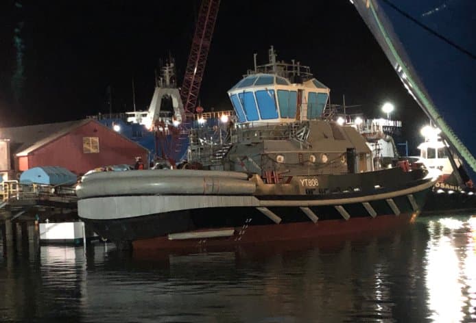 Rainier-class harbor tug — licensed reference photograph