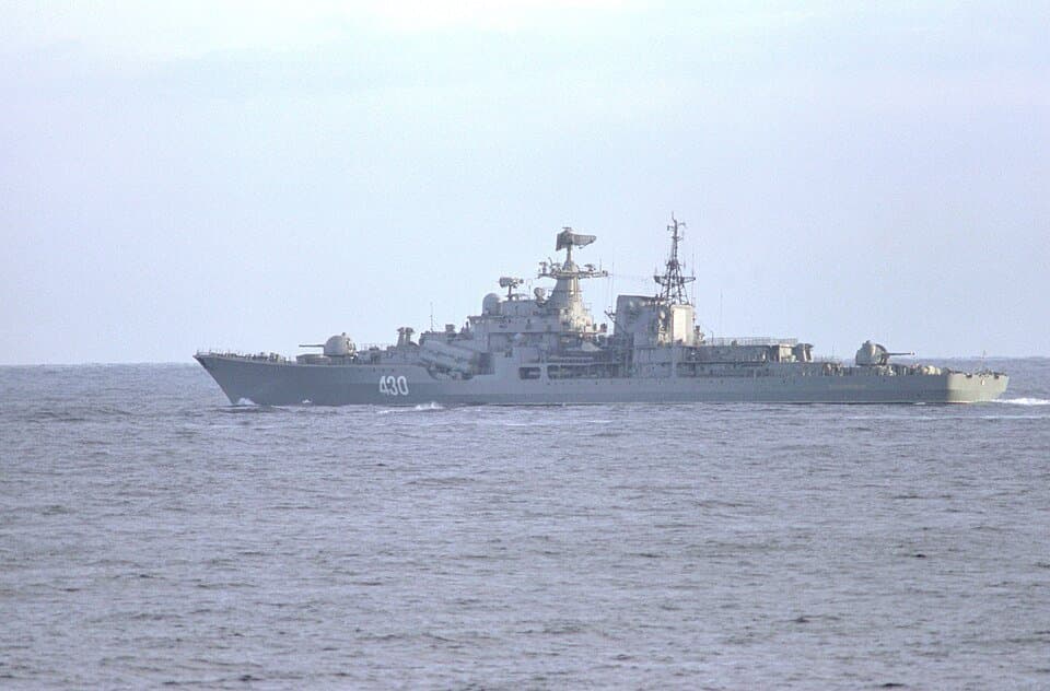 Sovremenny-class destroyer — licensed reference photograph
