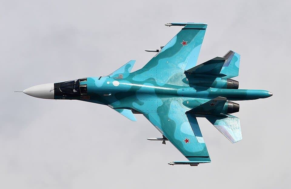Sukhoi Su-34 — licensed reference photograph