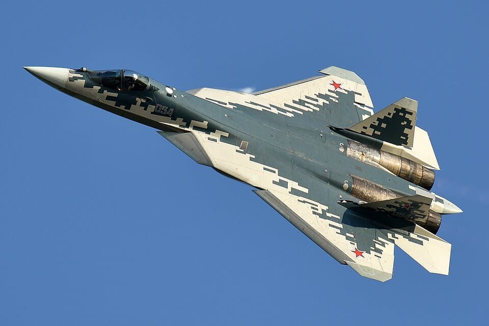 Sukhoi Su-57 — licensed reference photograph