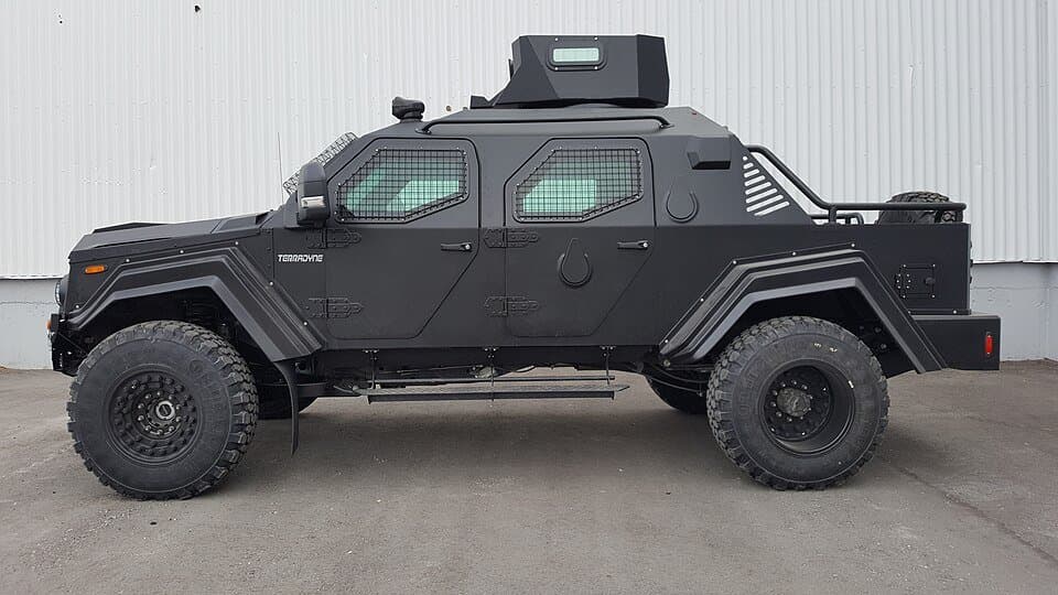 Terradyne Armored Vehicles Gurkha — licensed reference photograph