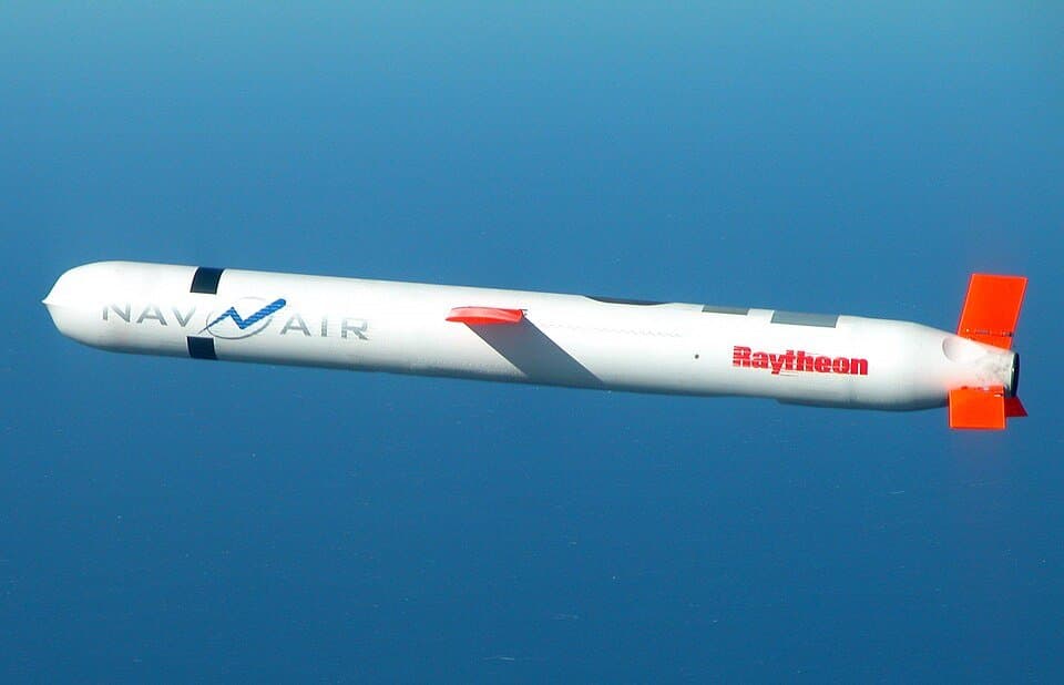 Tomahawk missile — licensed reference photograph