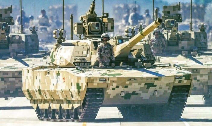 Type 100 tank — licensed reference photograph