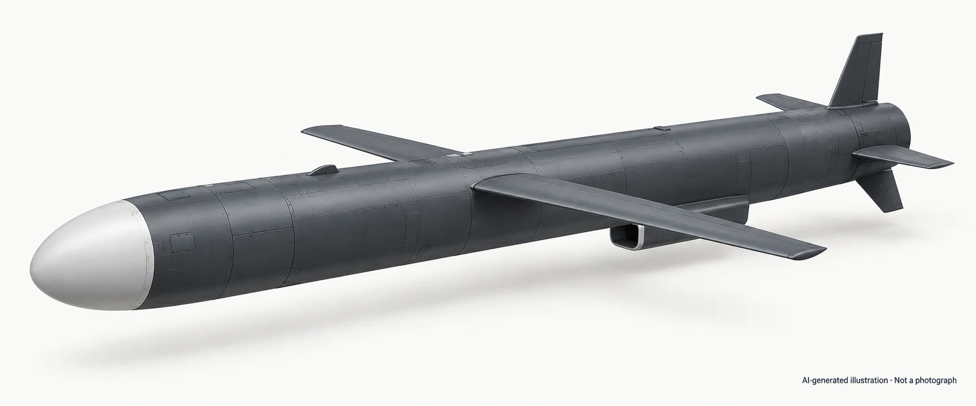 AI-generated illustration · Not a photograph — Representative exterior of Hwasal-2