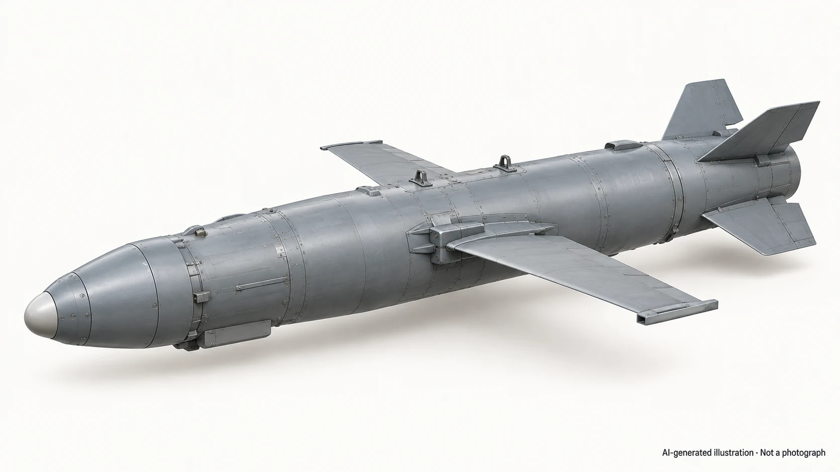 AI-generated illustration · Not a photograph — Representative exterior of KAB-1500L