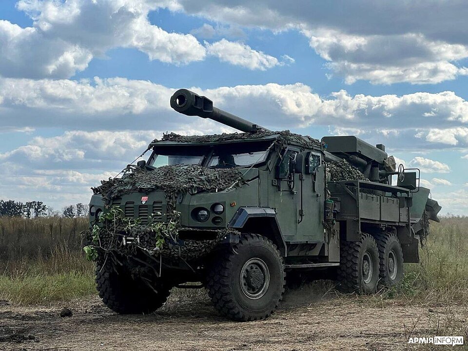 2S22 Bohdana — licensed reference photograph