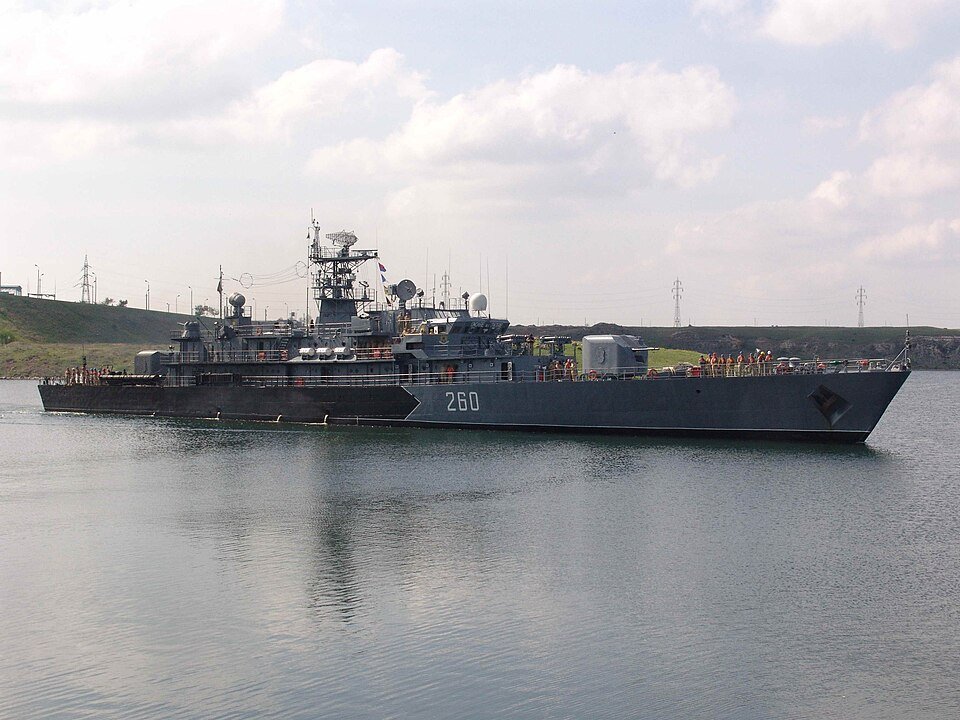 Admiral Petre Bărbuneanu-class corvette — licensed reference photograph