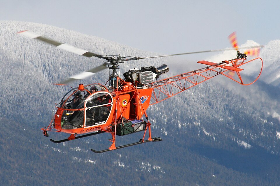 Aérospatiale SA 315B Lama — licensed reference photograph