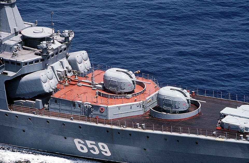AK-100 (naval gun) — licensed reference photograph