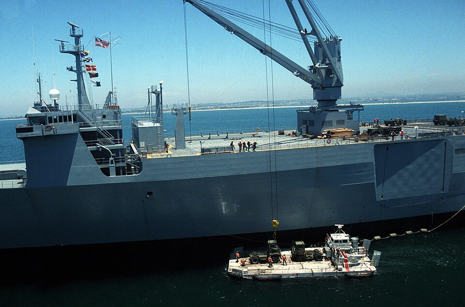 Algol-class vehicle cargo ship — licensed reference photograph