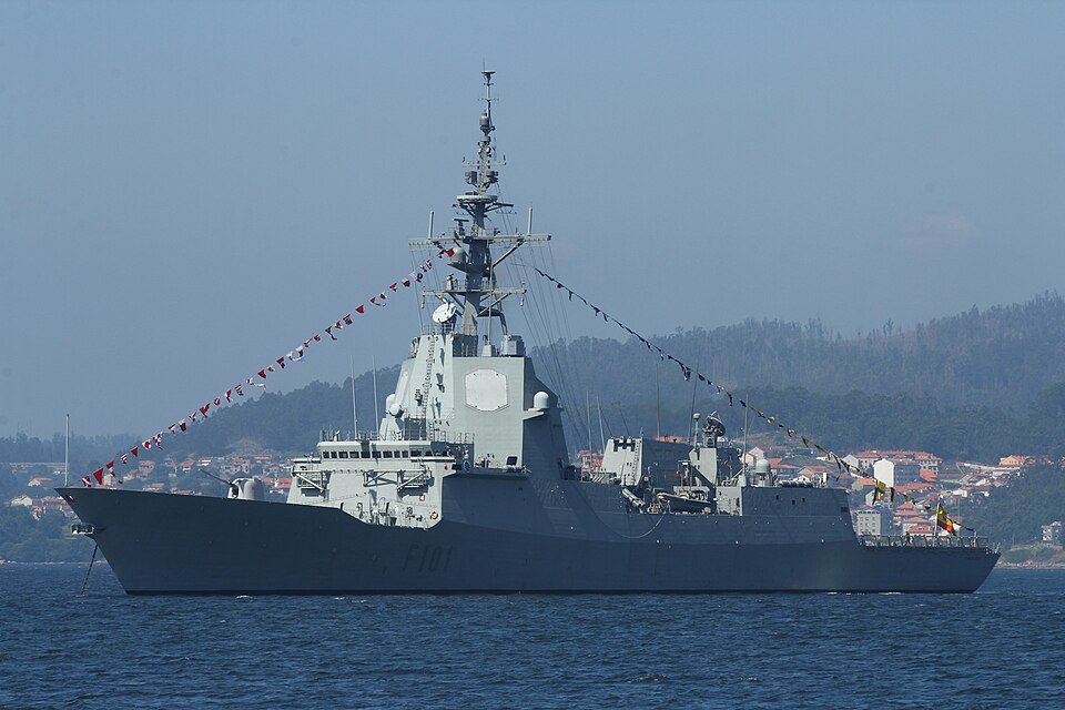Álvaro de Bazán-class frigate — licensed reference photograph
