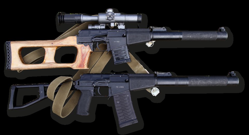 AS Val and VSS Vintorez — licensed reference photograph