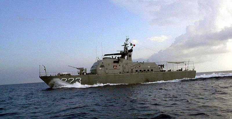 Azteca-class patrol vessel — licensed reference photograph