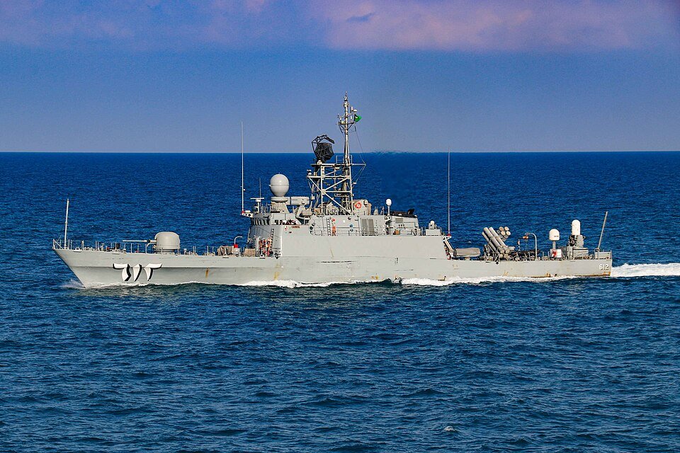 Badr-class corvette — licensed reference photograph