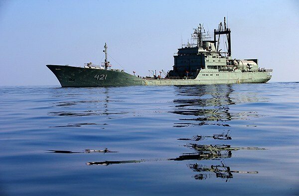 Bandar Abbas-class replenishment ship — licensed reference photograph