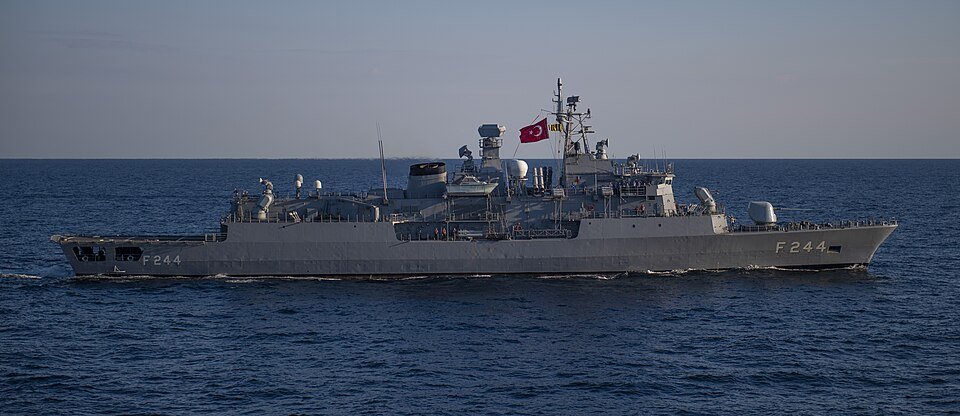 Barbaros-class frigate — licensed reference photograph