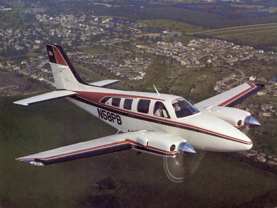 Beechcraft Baron — licensed reference photograph