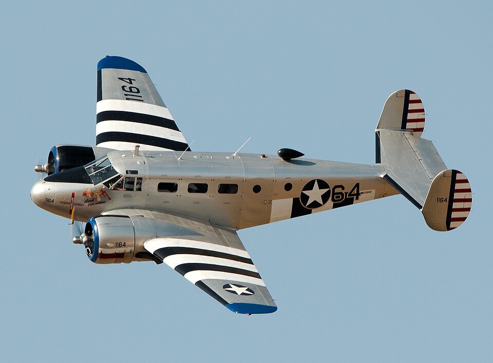 Beechcraft Model 18 — licensed reference photograph