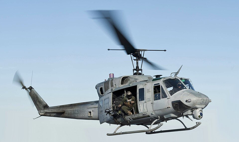 Bell UH-1N Twin Huey — licensed reference photograph