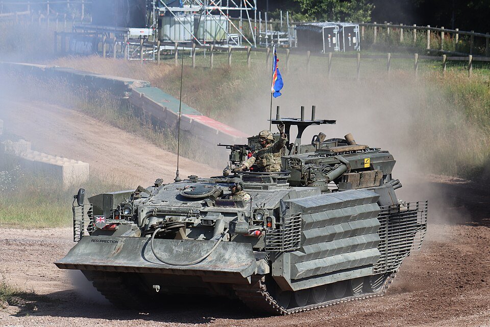 Challenger Armoured Repair and Recovery Vehicle — licensed reference photograph