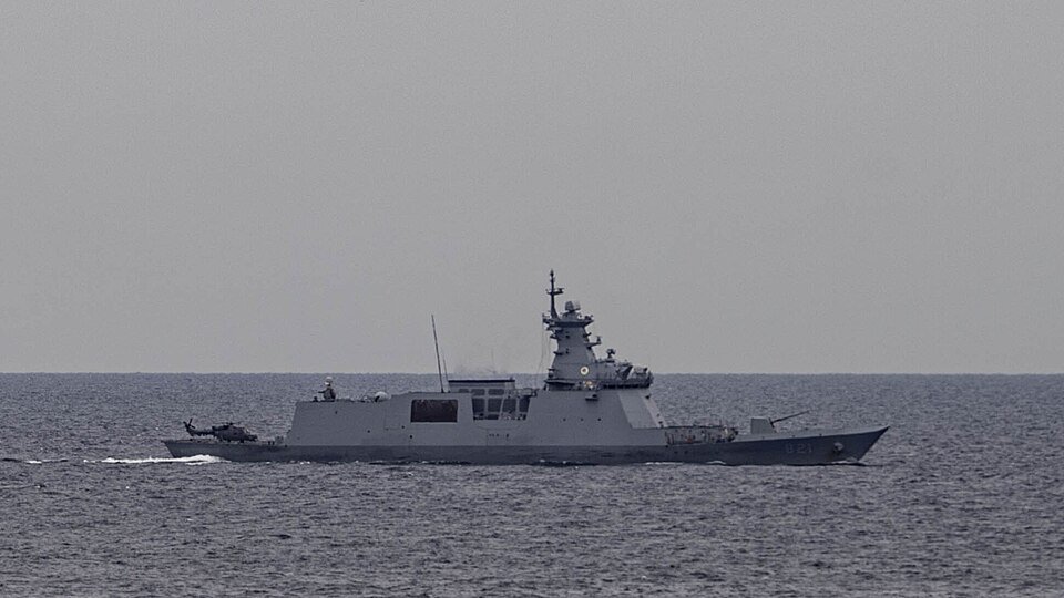 Daegu-class frigate — licensed reference photograph