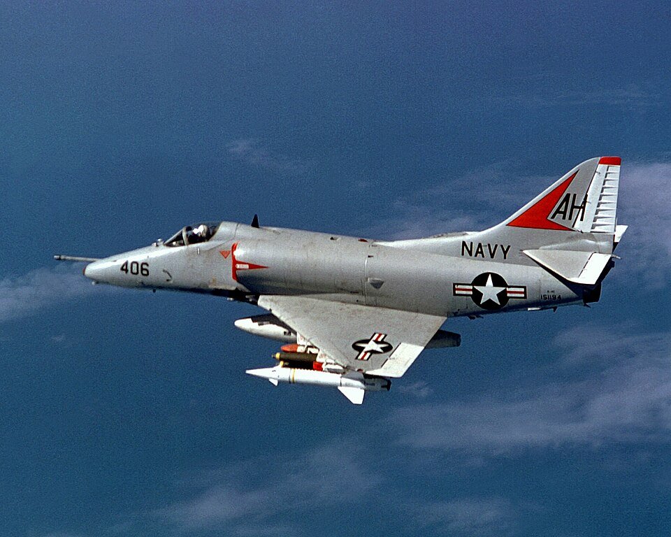 Douglas A-4 Skyhawk — licensed reference photograph