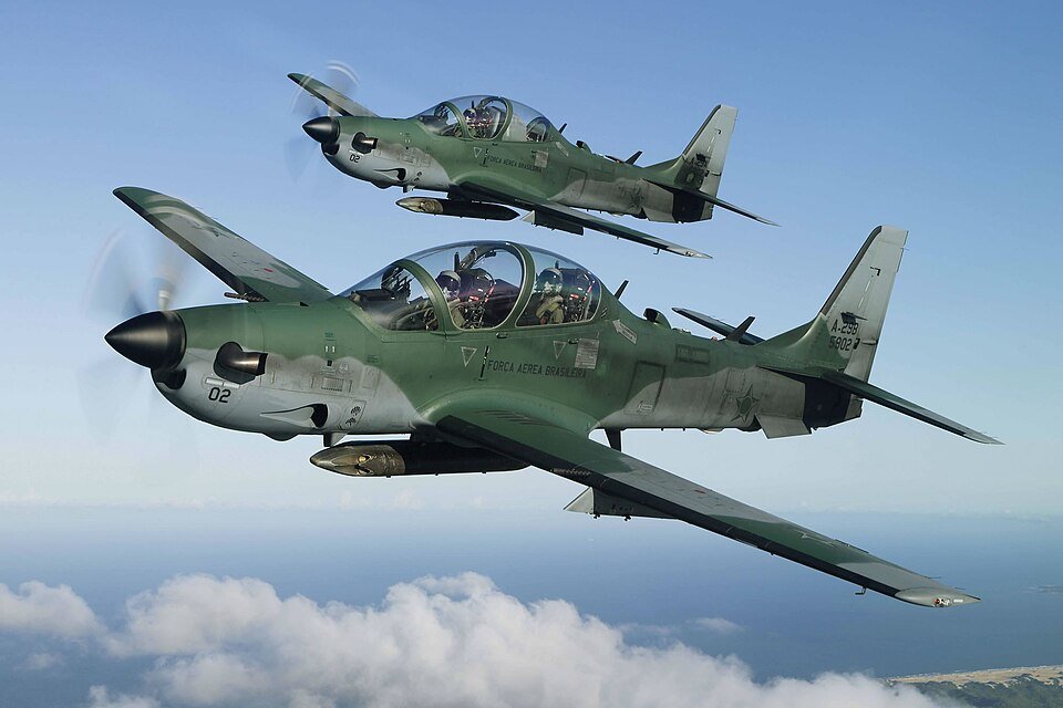 Embraer EMB 314 Super Tucano — licensed reference photograph