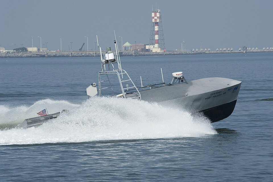 Fleet-class unmanned surface vessel — licensed reference photograph