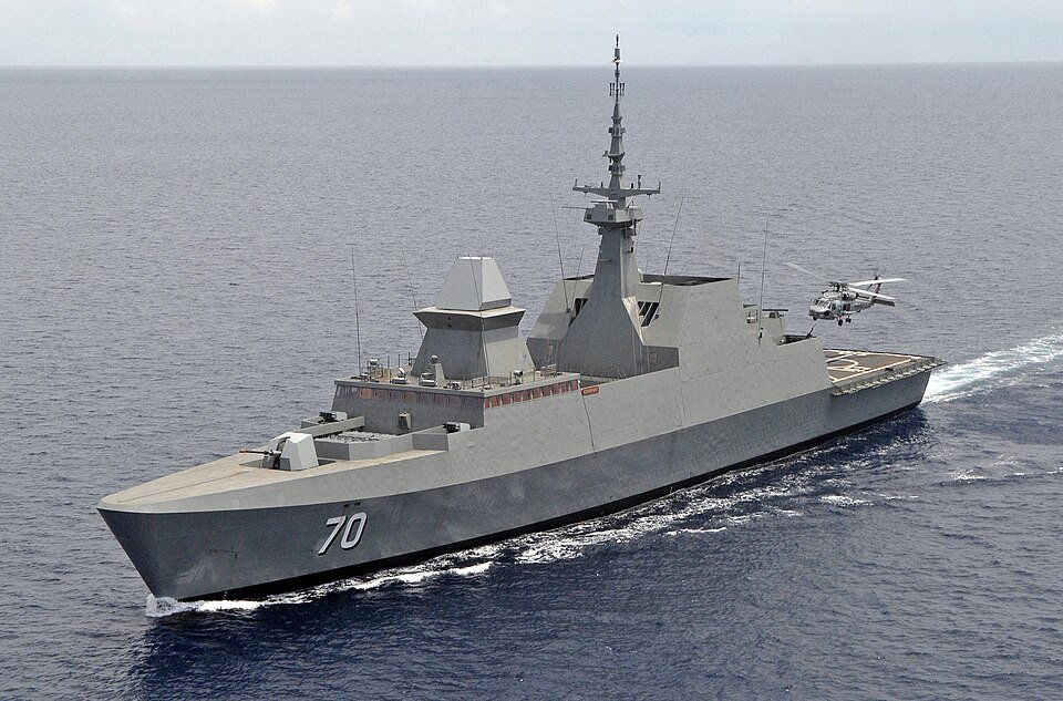 Formidable-class frigate — licensed reference photograph