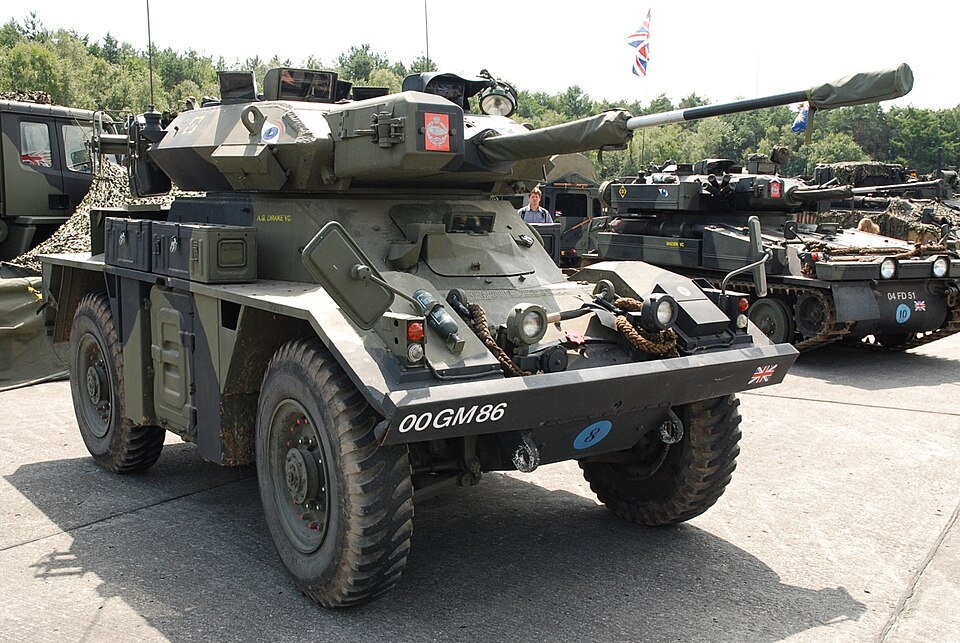 Fox armoured reconnaissance vehicle — licensed reference photograph