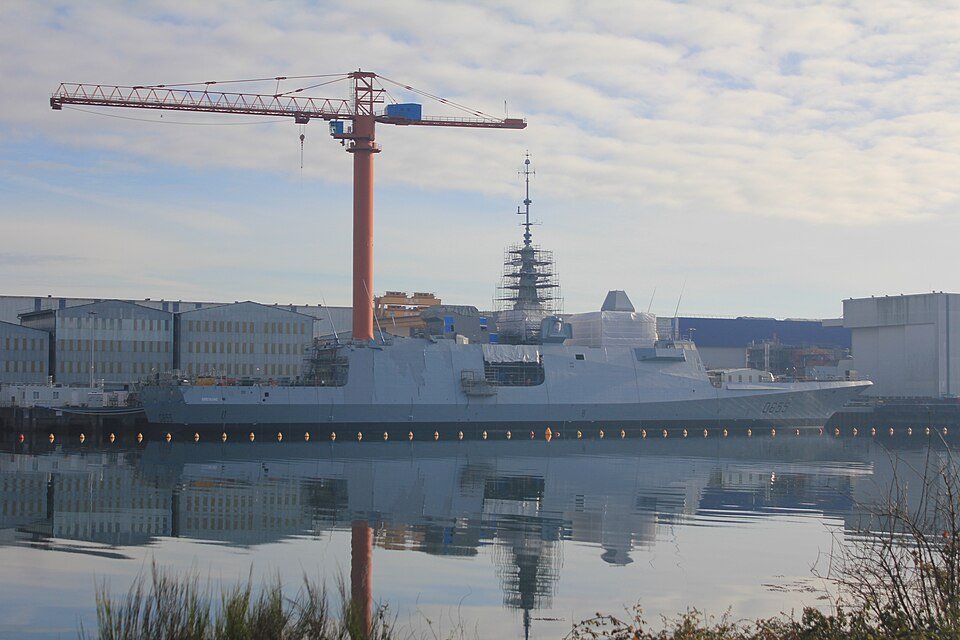 French frigate Bretagne — licensed reference photograph