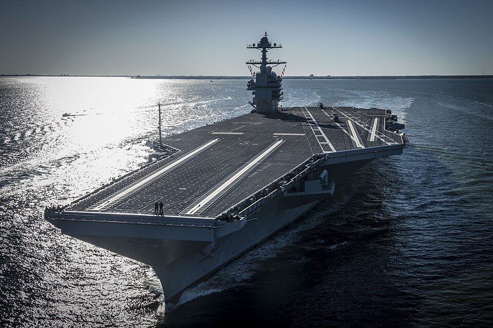 Gerald R. Ford-class aircraft carrier — licensed reference photograph