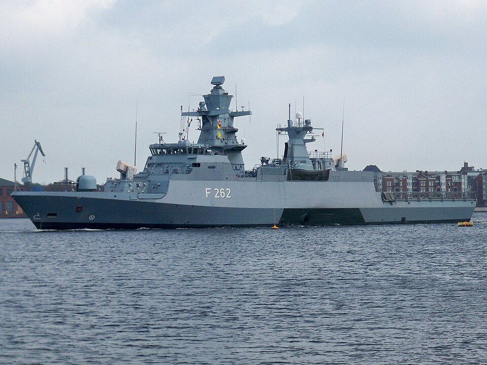 German corvette Erfurt — licensed reference photograph