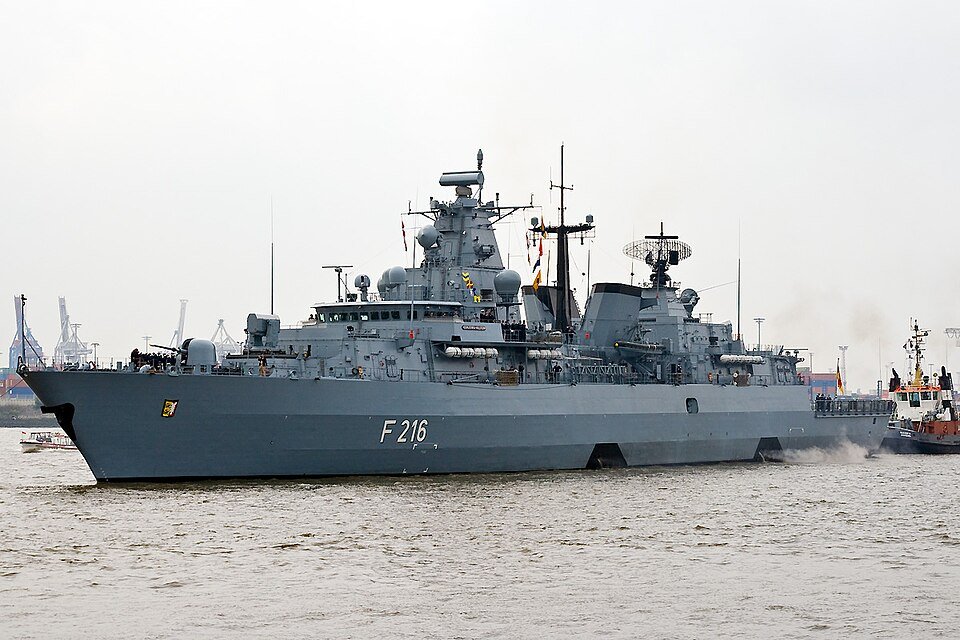 German frigate Schleswig-Holstein — licensed reference photograph