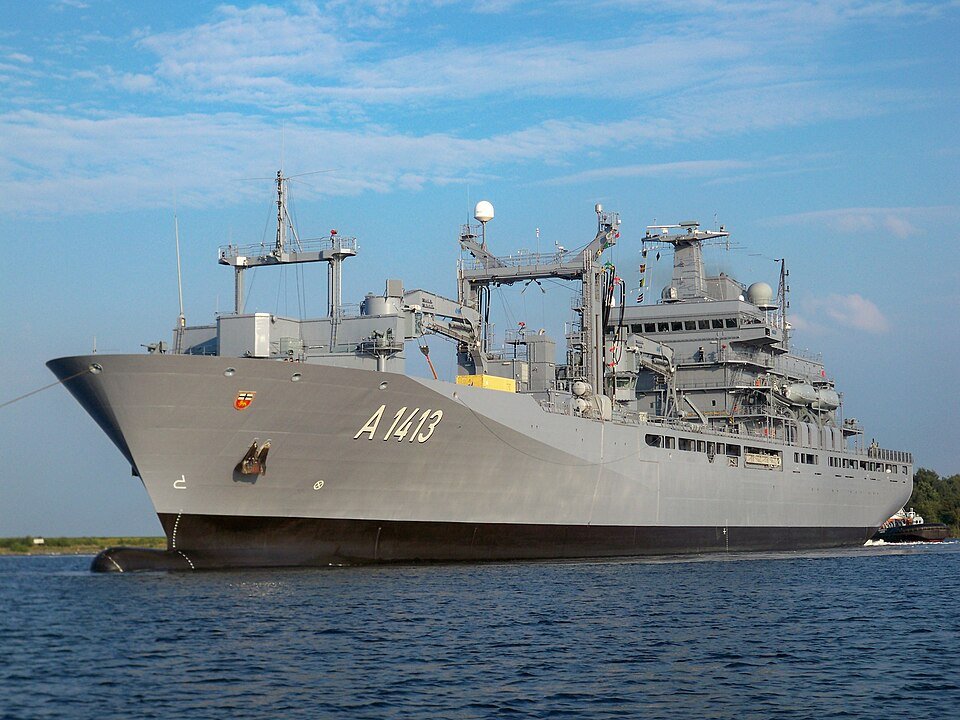German ship Bonn — licensed reference photograph