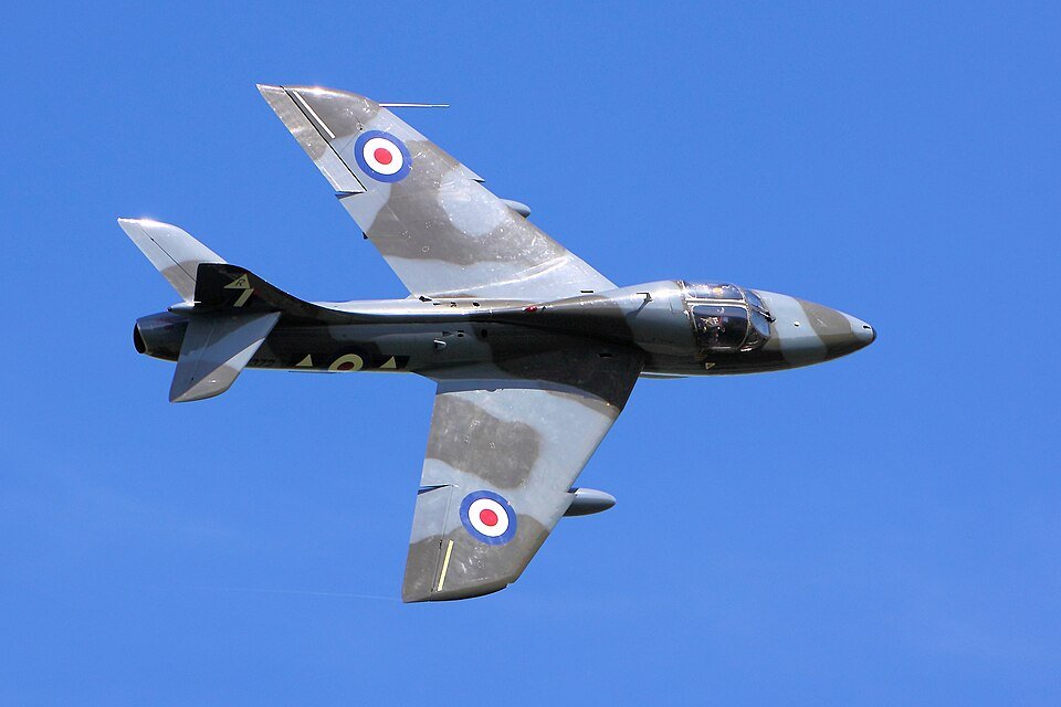 Hawker Hunter — licensed reference photograph