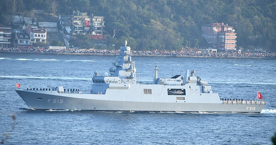 Istanbul-class frigate — licensed reference photograph