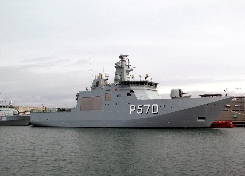 Knud Rasmussen-class patrol vessel — licensed reference photograph