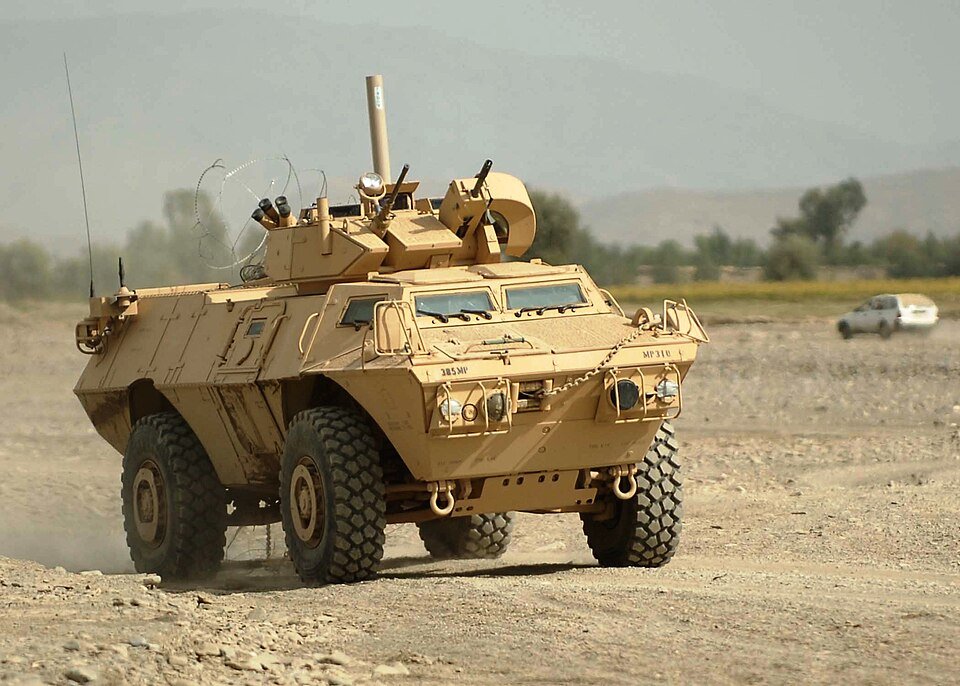 M1117 armored security vehicle — licensed reference photograph
