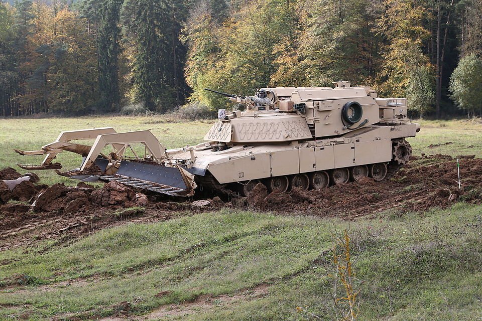 M1150 assault breacher vehicle — licensed reference photograph