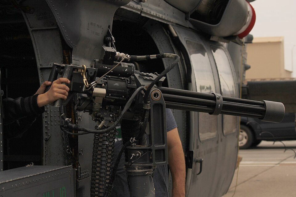 M134 Minigun — licensed reference photograph