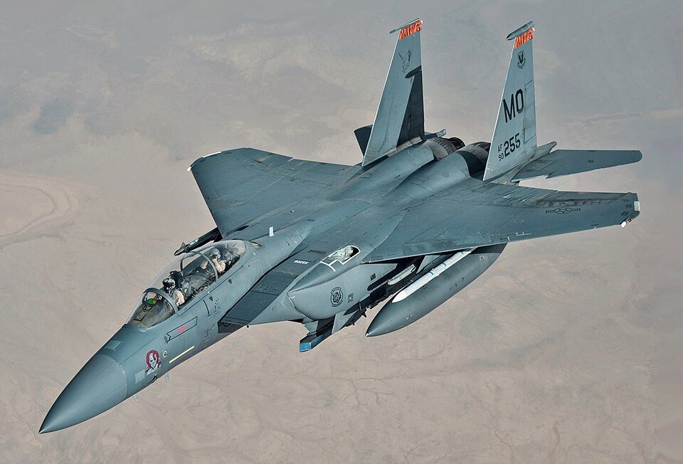 McDonnell Douglas F-15E Strike Eagle — licensed reference photograph